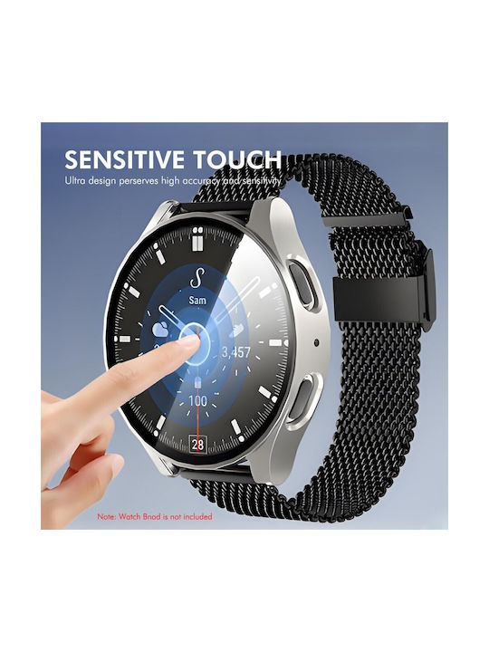 Enkay Carcasă de Plastic în culoarea Argintiu pentru Samsung Galaxy Watch 7 - 44mm