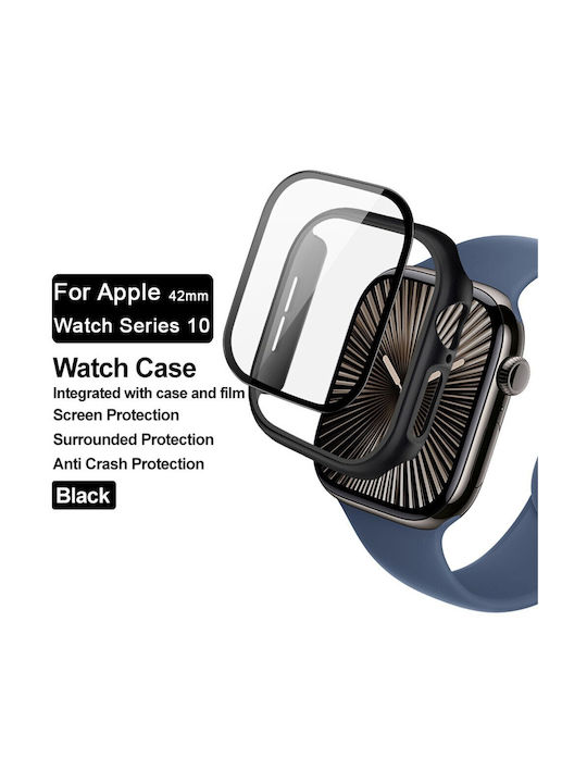 Imak Πλαστική Θήκη σε Μαύρο χρώμα για Apple Watch Series 10, 46mm