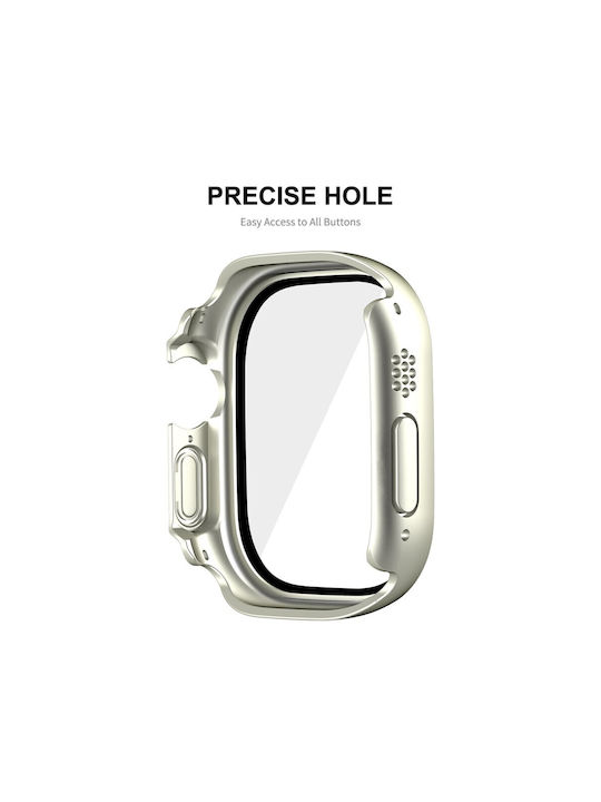 Enkay Πλαστική Θήκη σε Ροζ χρώμα για Apple Watch Ultra 1, Ultra 2