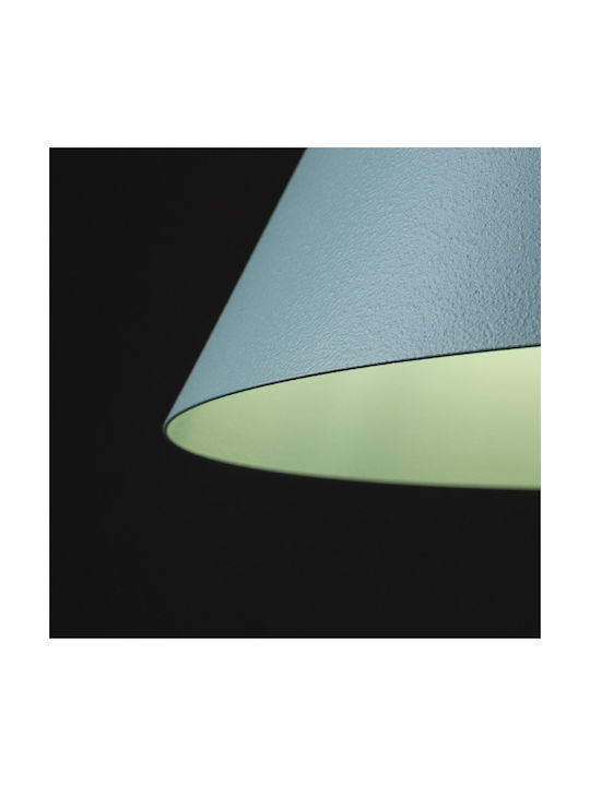 TK Lighting Κρεμαστό Φωτιστικό Μαύρο με Ντουί E27 25x25x160εκ.