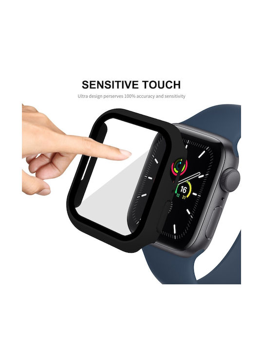 Apple Watch Series 7 8 9 45mm Enkay Θήκη Προστασία Οθόνης Black