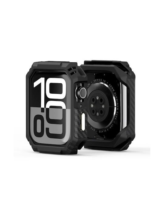 Apple Watch Series 7 8 9 45mm Dux Ducis Damo Series Case Black