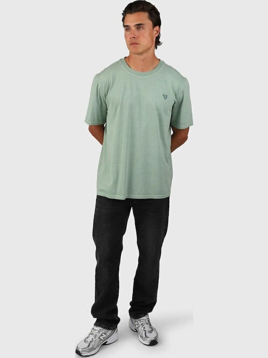 Grassroots Kurzarm T-Shirt Flaschengrün