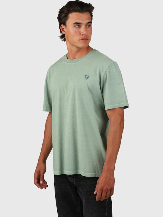 Grassroots Kurzarm T-Shirt Flaschengrün