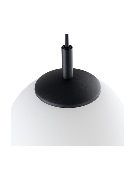 TK Lighting Κρεμαστό Φωτιστικό Διάφανο με Ντουί E27
