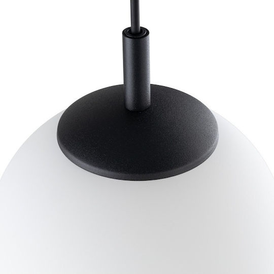 TK Lighting Κρεμαστό Φωτιστικό Διάφανο με Ντουί E27