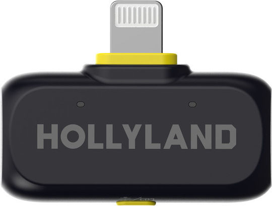 Hollyland LARK A1 Mini Duo Drahtlos Mikrofon Ausklappmenü Journalistisch in Gray Farbe