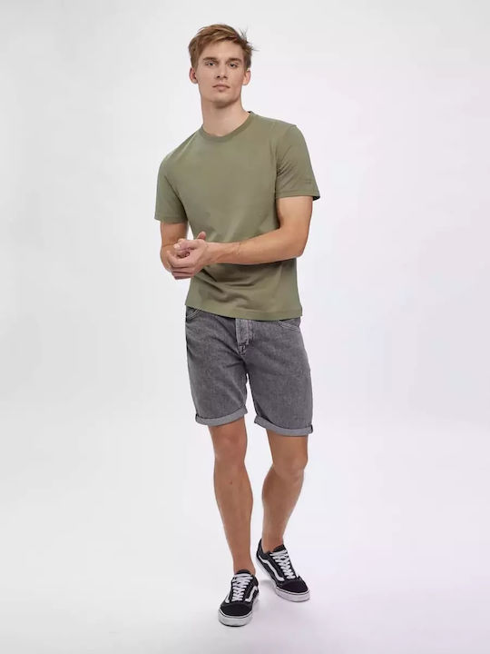 Konrad T-shirt Deep Lichen Green