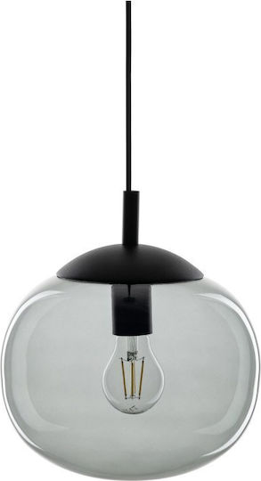 TK Lighting Κρεμαστό Φωτιστικό Μαύρο με Ντουί E27 35x35εκ.