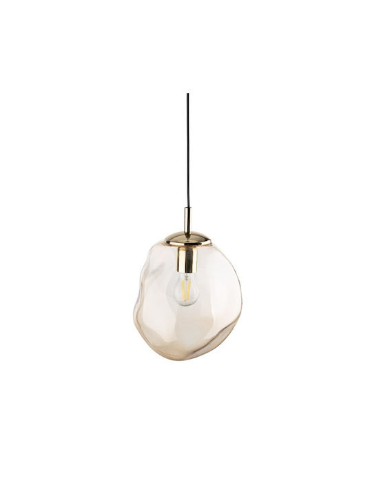 TK Lighting Pendant Light Yellow 25cm