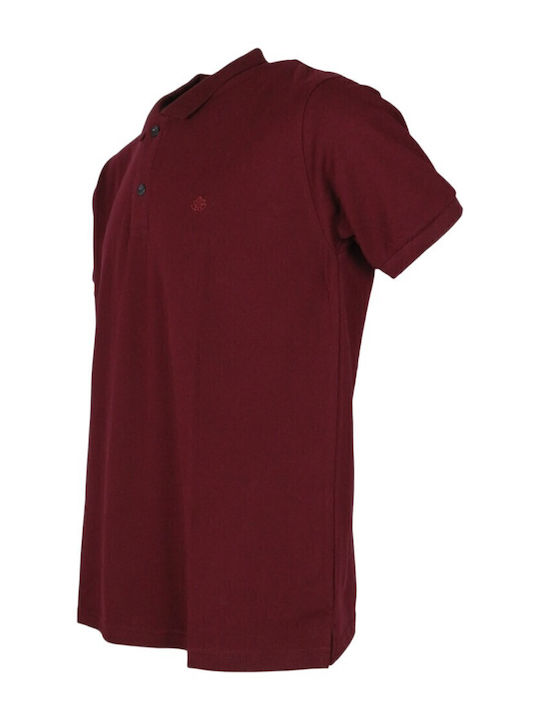 Polo Bluză cu mânecă scurtă Burgundy