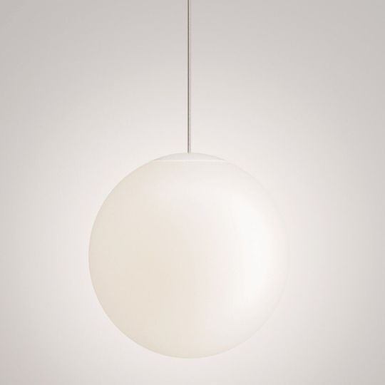 Zafferano Pendant Light White with Socket E27 40x325cm