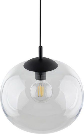 TK Lighting Κρεμαστό Φωτιστικό Γκρι με Ντουί E27