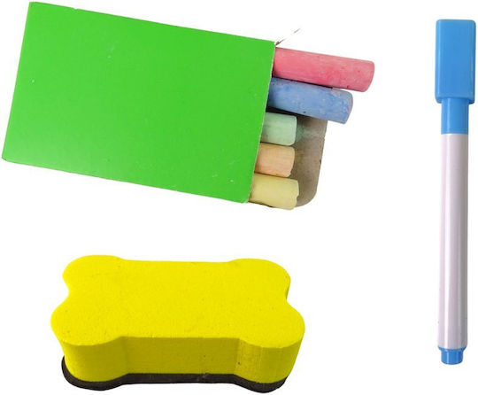 Lean Toys Tablă magnetică / Tablă cu marker / Tablă neagră