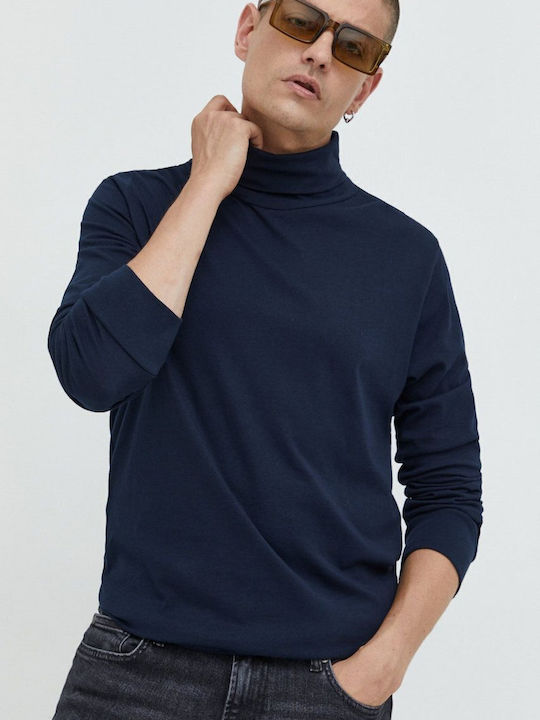 T-shirt Navy Μπλε