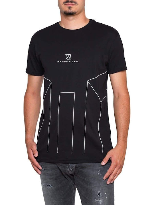 T-shirt Μαύρο