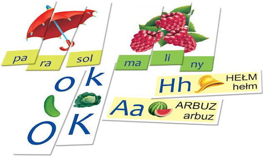 Adamigo Set Letters Syllables Words Εκπαιδευτικό Παιχνίδι Γράμματα & Αριθμοί