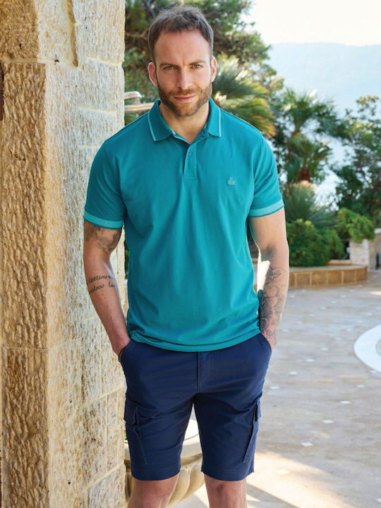Polo T-shirt Γαλάζιο