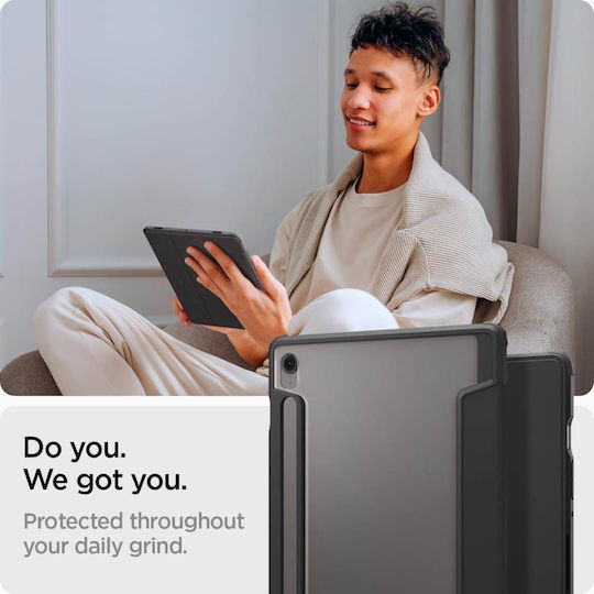 Spigen Ultra Hybrid Pro Klappdeckel Black (SAMSUNG GALAXY TAB S10 FE, Galaxy Tab S9 11) ACS09498