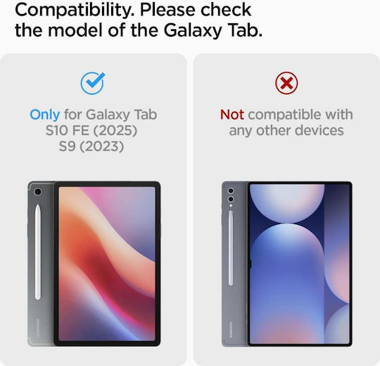 Spigen Ultra Hybrid Pro Klappdeckel Black (SAMSUNG GALAXY TAB S10 FE, Galaxy Tab S9 11) ACS09498