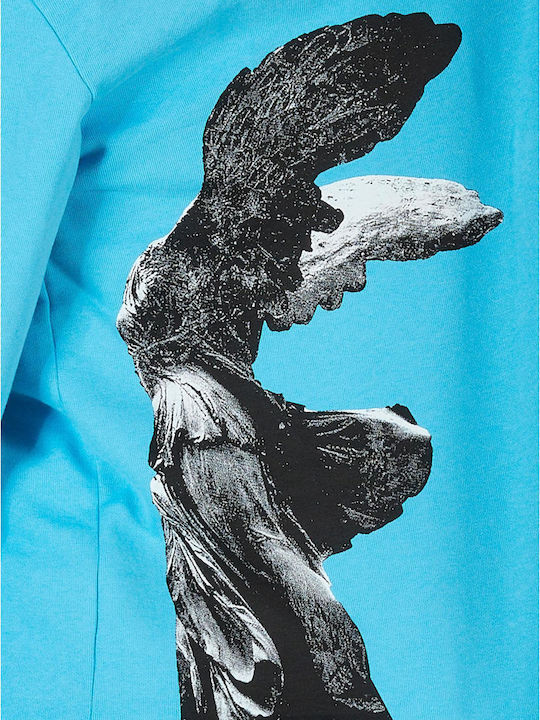 Φούτερ με Κουκούλα Aqua
