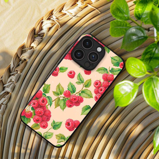 Handyhülle Sonique Fruit Series Motorola Moto E22 4G Himbeere