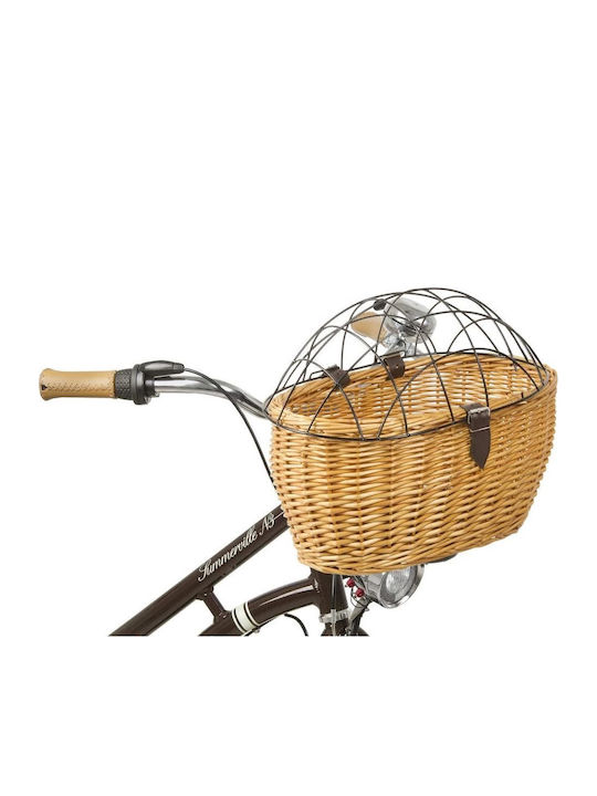 M-Wave Wicker Pet Basket Bicycle Baskets