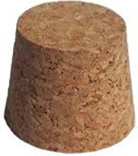 Natural Conical Cork Dimensions 40x35/30 Mm 10 Pieces E07