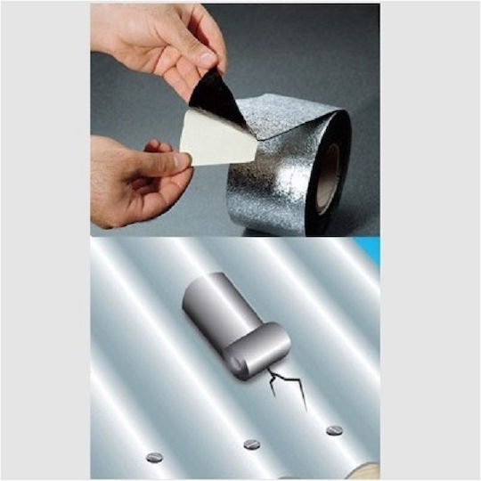 Dämmende Bituminöse Membranen Selloplast Rs Tape 100mmx10m Silber