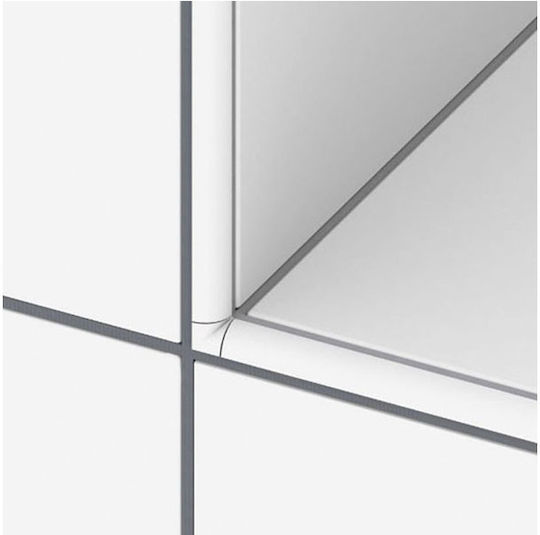 Plastic Corners For External Tile Joint Covers Set 4 Pcs 9.5mm White 575540.0001 Plastic White