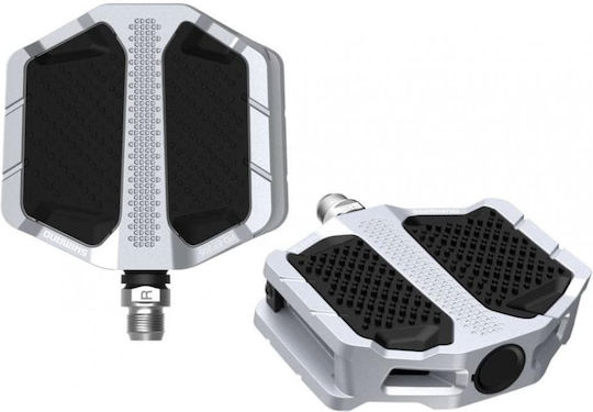 Shimano PD-EF205 Πετάλια Ποδηλάτου Πλατφόρμα Ασημί