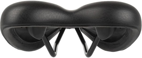 M-Wave Vacu Comp Black Bicycle Saddle Racing