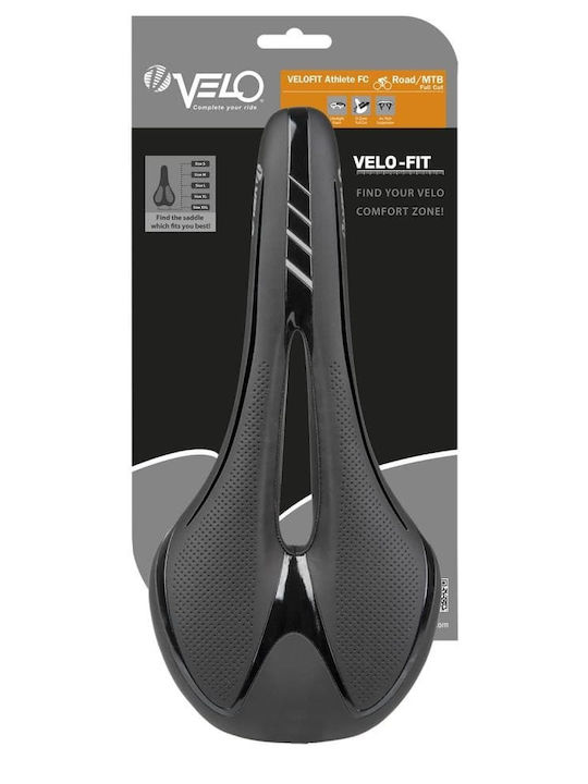 Velo Black Bicycle Saddle Racing