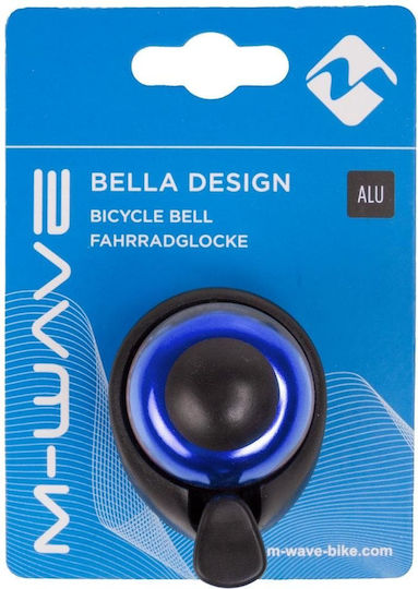 M-Wave Bella Design Bicycle Bell Blue