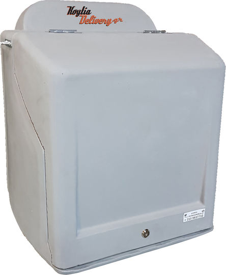 Cutie Delivery Box 3 M55xL47xH51 Albă Metalică Raft