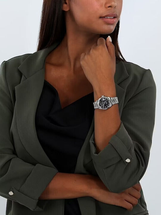 Philip Watch Caribe Womens Watch 31mm Battery with Silver Stainless Steel Bracelet