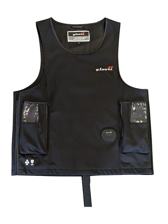 Glovii Arbeitsweste Softshell Schwarz