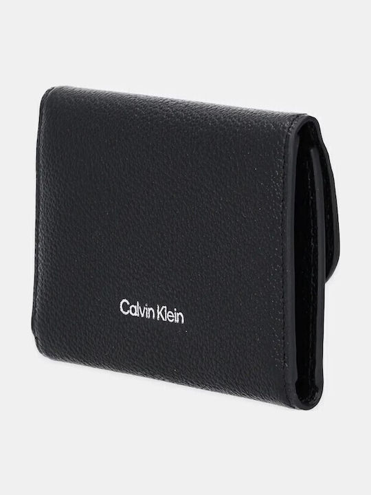 Trifold Small Leather Women's Wallet Cards with RFID Gray