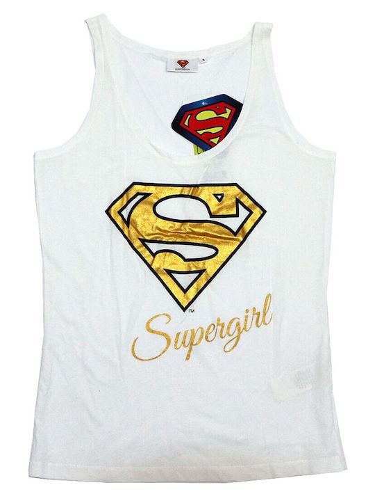 Superheroes Summer Women's Cotton White Pyjama Set