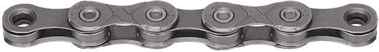 Kmc Αλυσιδα Ποδηλατου X-glide Grey Cues 126 Links 9 10 11 Ταχυτητων 83-00086