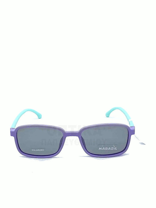 Marasil Παιδικά Γυαλιά Ηλίου με Polarized Φακό Μωβ