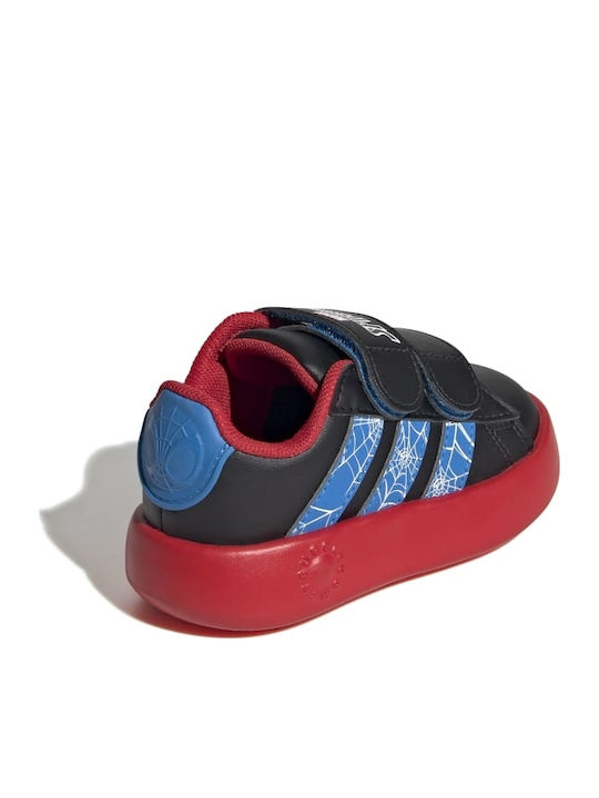 adidas X Marvel Spider-man Grand Court Kids Sneakers with Scratch Black  JQ7828 | Skroutz.mt