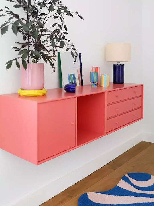 &Klevering Planter Ceramic Pink 21x21x19.5cm.