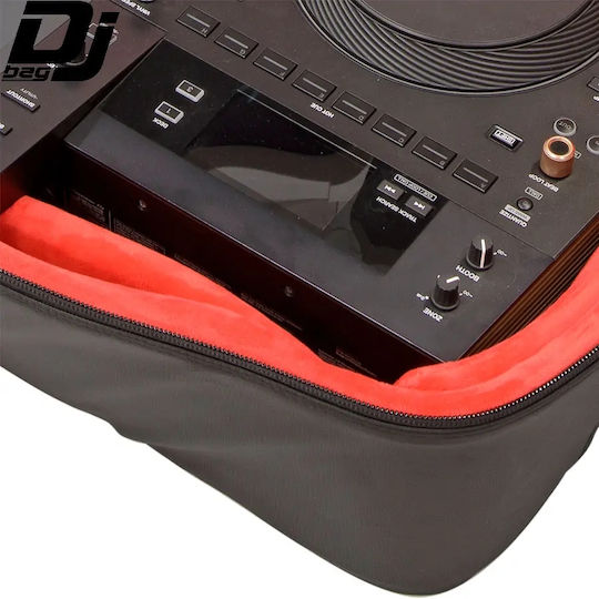 Djbag Backpack Bag Extra Large 4 Chaneel Dj Controller Wheels Pioneerdj Opus-quad Xdj Xz Rx3 Rx2 Alphatheta Xdj-az Rane Four Performer Denondj Prime4 Sc Live4 Sclive2 Roland 808