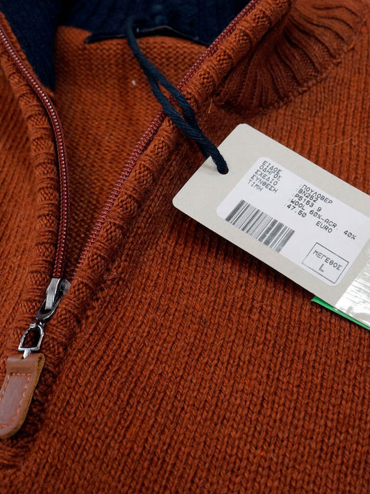 Langarmbluse Orange