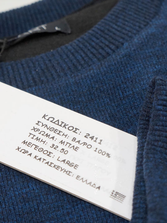 Polo Herrenbluse Kurzarm Blaue