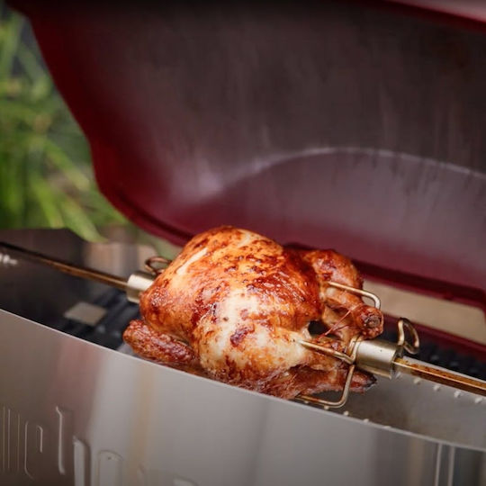 Weber Oțel inoxidabil Scuipat Grătar pentru pui 103cm