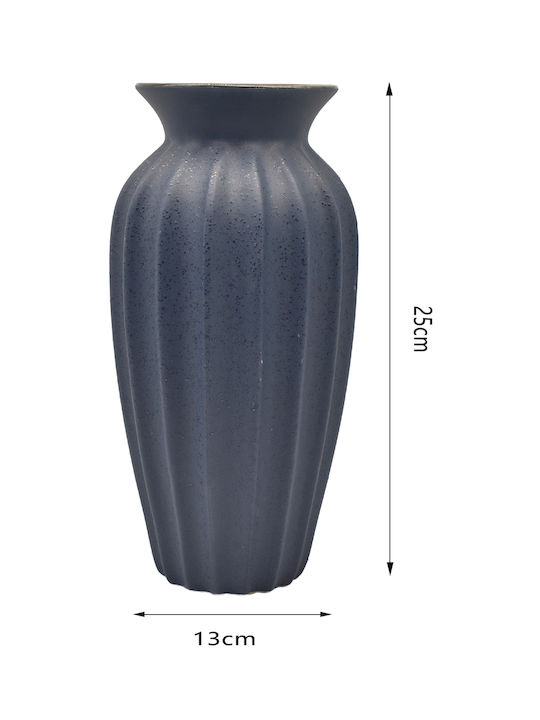 Cosmofan Διακοσμητικό Βάζο Κεραμικό 13xΥ25cm