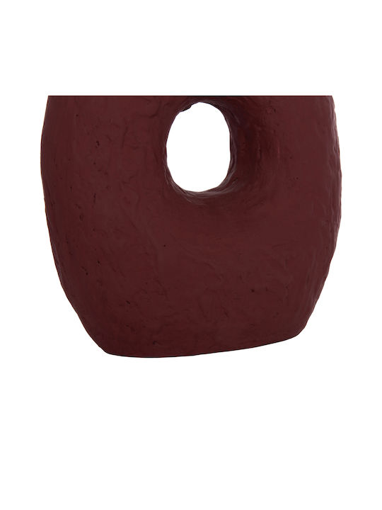 HomeMarkt Decorative Vase Namentis Orange 27x13.5x37cm