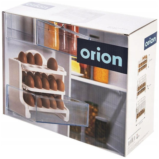 Orion Eierfächer Kühlschrank-Organisatoren für 30 Eier 28x10x22.5cm